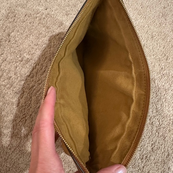 MCM Brown Monogram Shoulder Bag - Picture 3 of 3